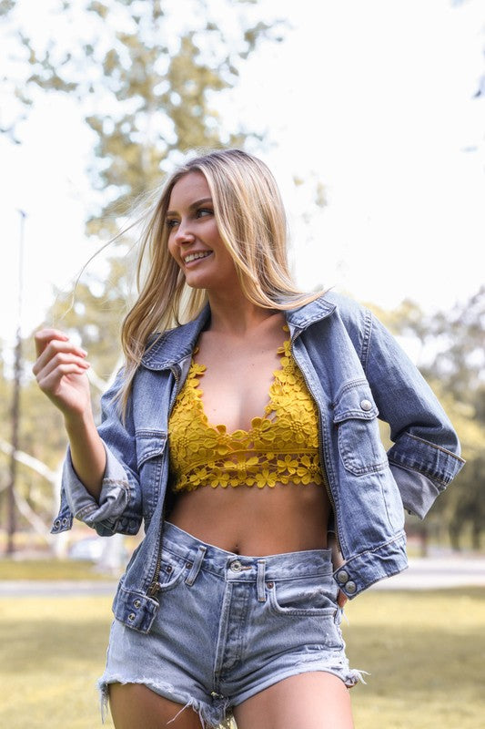 Crochet Daisy Longline Bralette-Leto Accessories-[option4]-[option5]-[option6]-[option7]-[option8]-Shop-Boutique-Clothing-for-Women-Online