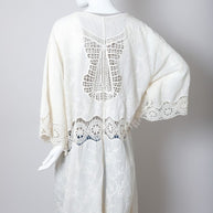 Crochet Open Patch Longline Kimono-Leto Accessories-[option4]-[option5]-[option6]-[option7]-[option8]-Shop-Boutique-Clothing-for-Women-Online