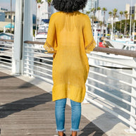 Scallop Lace Trim Kimono-Leto Accessories-[option4]-[option5]-[option6]-[option7]-[option8]-Shop-Boutique-Clothing-for-Women-Online