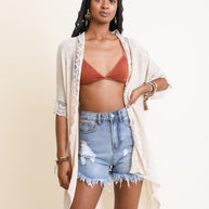 Scallop Lace Trim Kimono-Leto Accessories-Ivory-Default-[option4]-[option5]-[option6]-[option7]-[option8]-Shop-Boutique-Clothing-for-Women-Online