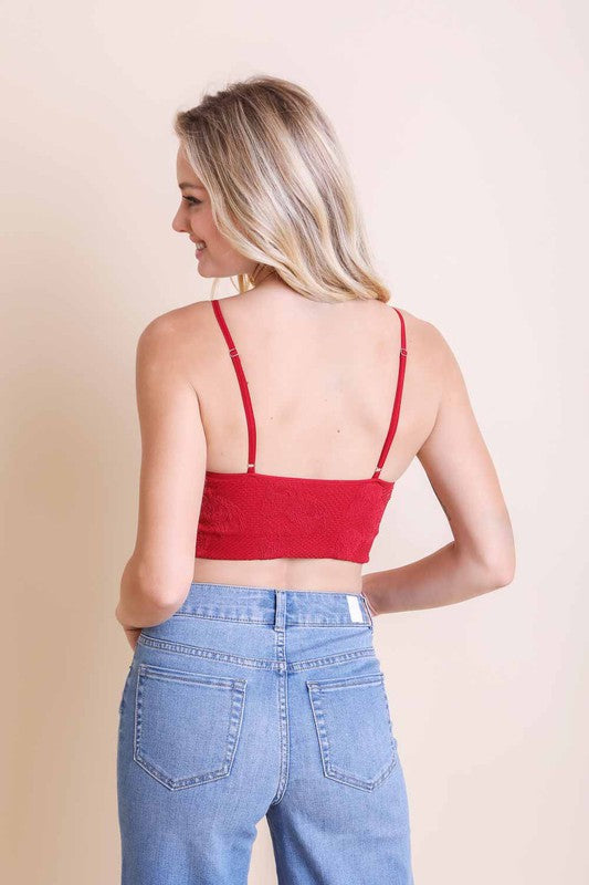 Seamless Padded Textured Brami-Leto Accessories-[option4]-[option5]-[option6]-[option7]-[option8]-Shop-Boutique-Clothing-for-Women-Online