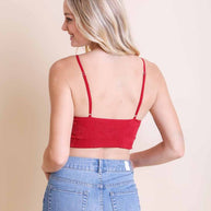 Seamless Padded Textured Brami-Leto Accessories-[option4]-[option5]-[option6]-[option7]-[option8]-Shop-Boutique-Clothing-for-Women-Online