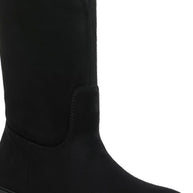 Chiru Round Toe Microfiber Calf Boots-Rag Company-[option4]-[option5]-[option6]-[option7]-[option8]-Shop-Boutique-Clothing-for-Women-Online
