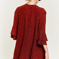 Glitter bell sleeve kimono cardigan-Jade By Jane-[option4]-[option5]-[option6]-[option7]-[option8]-Shop-Boutique-Clothing-for-Women-Online