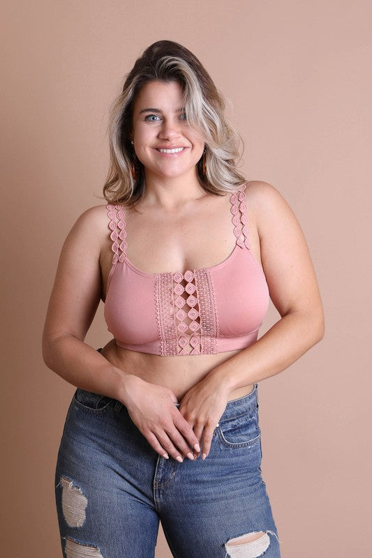 Boho Eye Lace Applique Bralette Plus Size-Leto Accessories-[option4]-[option5]-[option6]-[option7]-[option8]-Shop-Boutique-Clothing-for-Women-Online