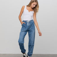 EASY PREMIUM JOGGER PANT-Denim Lab USA-[option4]-[option5]-[option6]-[option7]-[option8]-Shop-Boutique-Clothing-for-Women-Online
