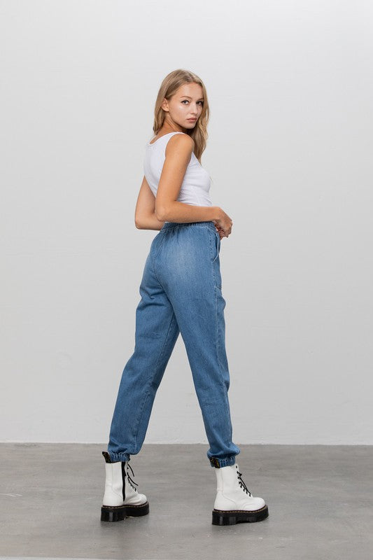 EASY PREMIUM JOGGER PANT-Denim Lab USA-[option4]-[option5]-[option6]-[option7]-[option8]-Shop-Boutique-Clothing-for-Women-Online