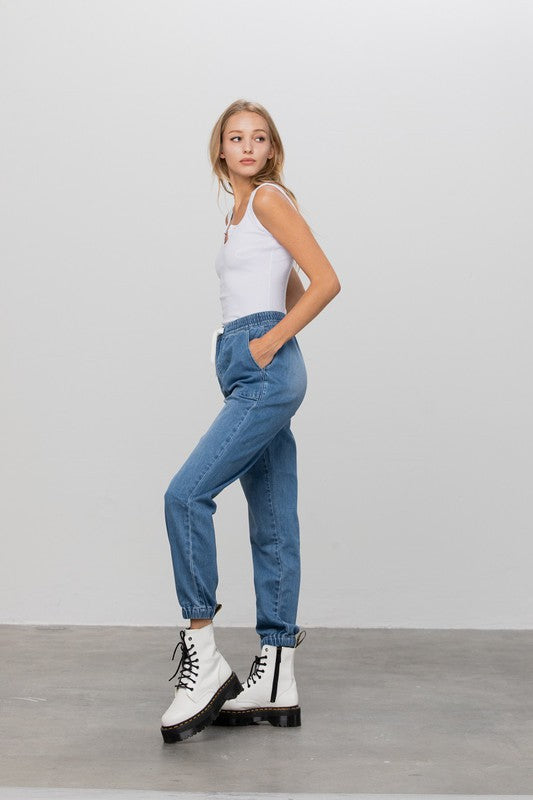 EASY PREMIUM JOGGER PANT-Denim Lab USA-[option4]-[option5]-[option6]-[option7]-[option8]-Shop-Boutique-Clothing-for-Women-Online