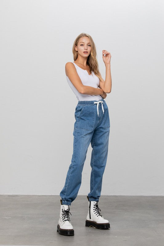 EASY PREMIUM JOGGER PANT-Denim Lab USA-[option4]-[option5]-[option6]-[option7]-[option8]-Shop-Boutique-Clothing-for-Women-Online