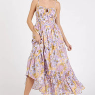 Mittoshop Floral Smocked Back Ruffled Hem Maxi Cami Dress-Dresses-Trendsi-[option4]-[option5]-[option6]-[option7]-[option8]-Shop-Boutique-Clothing-for-Women-Online