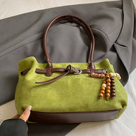 Vintage Suede Tote Bag-hand bag-Trendsi-[option4]-[option5]-[option6]-[option7]-[option8]-Shop-Boutique-Clothing-for-Women-Online