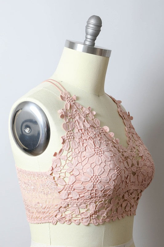 Crochet Daisy Longline Bralette Plus Size-Leto Accessories-[option4]-[option5]-[option6]-[option7]-[option8]-Shop-Boutique-Clothing-for-Women-Online