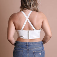 Faux Leather Longline Bralette Plus Size-Leto Accessories-[option4]-[option5]-[option6]-[option7]-[option8]-Shop-Boutique-Clothing-for-Women-Online