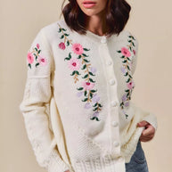 SO ME Floral Embroidered Coquette Sweater Cardigan-Cardigan-Trendsi-[option4]-[option5]-[option6]-[option7]-[option8]-Shop-Boutique-Clothing-for-Women-Online