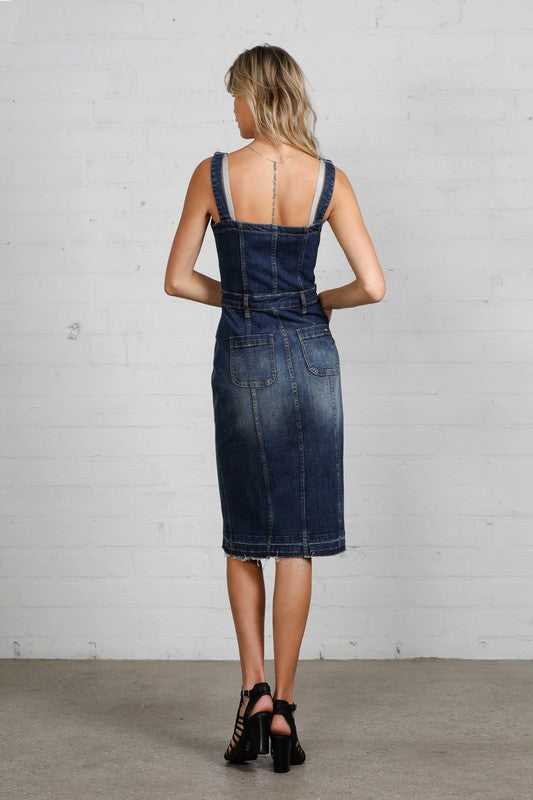 DENIM OVERALLDRESS-Denim Lab USA-[option4]-[option5]-[option6]-[option7]-[option8]-Shop-Boutique-Clothing-for-Women-Online
