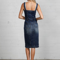 DENIM OVERALLDRESS-Denim Lab USA-[option4]-[option5]-[option6]-[option7]-[option8]-Shop-Boutique-Clothing-for-Women-Online