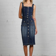DENIM OVERALLDRESS-Denim Lab USA-[option4]-[option5]-[option6]-[option7]-[option8]-Shop-Boutique-Clothing-for-Women-Online