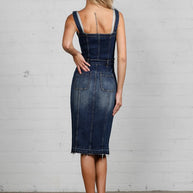 DENIM OVERALLDRESS-Denim Lab USA-[option4]-[option5]-[option6]-[option7]-[option8]-Shop-Boutique-Clothing-for-Women-Online
