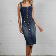 DENIM OVERALLDRESS-Denim Lab USA-[option4]-[option5]-[option6]-[option7]-[option8]-Shop-Boutique-Clothing-for-Women-Online