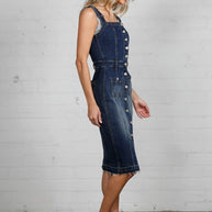 DENIM OVERALLDRESS-Denim Lab USA-[option4]-[option5]-[option6]-[option7]-[option8]-Shop-Boutique-Clothing-for-Women-Online