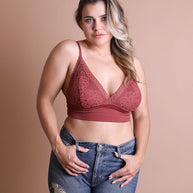 Plus Size Waistband Loop Lace Brami-Leto Accessories-Rust-XL-[option4]-[option5]-[option6]-[option7]-[option8]-Shop-Boutique-Clothing-for-Women-Online