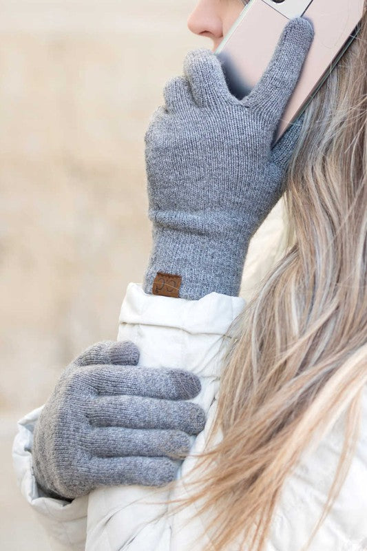 CC Cashmere Blend Touch Gloves-Aili's Corner-[option4]-[option5]-[option6]-[option7]-[option8]-Shop-Boutique-Clothing-for-Women-Online