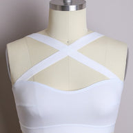 Cross Front Bralette Plus Size-Leto Accessories-[option4]-[option5]-[option6]-[option7]-[option8]-Shop-Boutique-Clothing-for-Women-Online