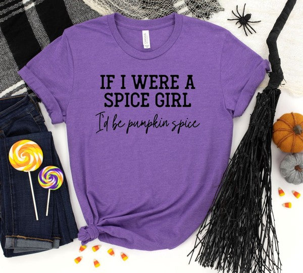 If I Were a Spice Girl I'd be Pumpkin Spice Tee-Ocean and 7th-Heather Purple-L-[option4]-[option5]-[option6]-[option7]-[option8]-Shop-Boutique-Clothing-for-Women-Online