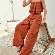 Swiss Dot Layered Cami and Pants Set-Trendsi-[option4]-[option5]-[option6]-[option7]-[option8]-Shop-Boutique-Clothing-for-Women-Online