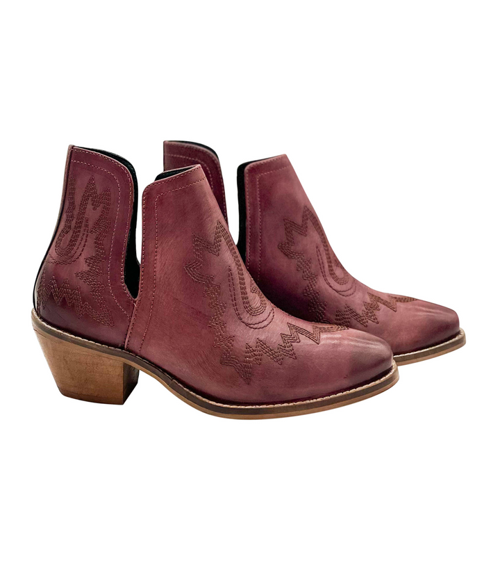 Kickin' Booties in Burgundy-Shoes-Ave Shops-[option4]-[option5]-[option6]-[option7]-[option8]-Shop-Boutique-Clothing-for-Women-Online