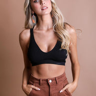 Seamless Front Lace Racerback Bralette-Leto Accessories-[option4]-[option5]-[option6]-[option7]-[option8]-Shop-Boutique-Clothing-for-Women-Online