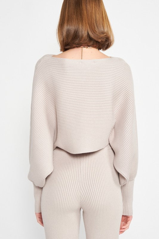 DOLMAN SLEEVE CROPPED SWEATER-Emory Park-[option4]-[option5]-[option6]-[option7]-[option8]-Shop-Boutique-Clothing-for-Women-Online