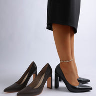 Shacarri Faux Leather Pumps-Rag Company-[option4]-[option5]-[option6]-[option7]-[option8]-Shop-Boutique-Clothing-for-Women-Online