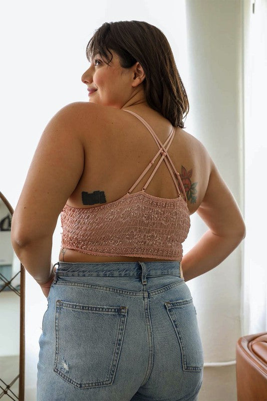 Crochet Daisy Longline Bralette Plus Size-Leto Accessories-[option4]-[option5]-[option6]-[option7]-[option8]-Shop-Boutique-Clothing-for-Women-Online