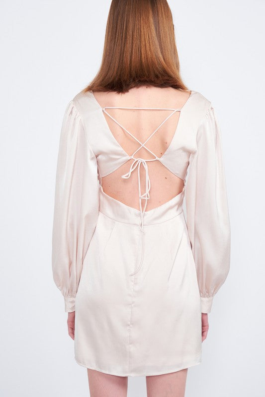 BACK STRAP TULIP MINI DRESS-Emory Park-[option4]-[option5]-[option6]-[option7]-[option8]-Shop-Boutique-Clothing-for-Women-Online