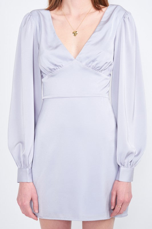 BACK STRAP TULIP MINI DRESS-Emory Park-[option4]-[option5]-[option6]-[option7]-[option8]-Shop-Boutique-Clothing-for-Women-Online