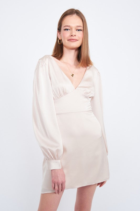 BACK STRAP TULIP MINI DRESS-Emory Park-[option4]-[option5]-[option6]-[option7]-[option8]-Shop-Boutique-Clothing-for-Women-Online