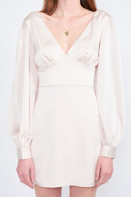 BACK STRAP TULIP MINI DRESS-Emory Park-[option4]-[option5]-[option6]-[option7]-[option8]-Shop-Boutique-Clothing-for-Women-Online