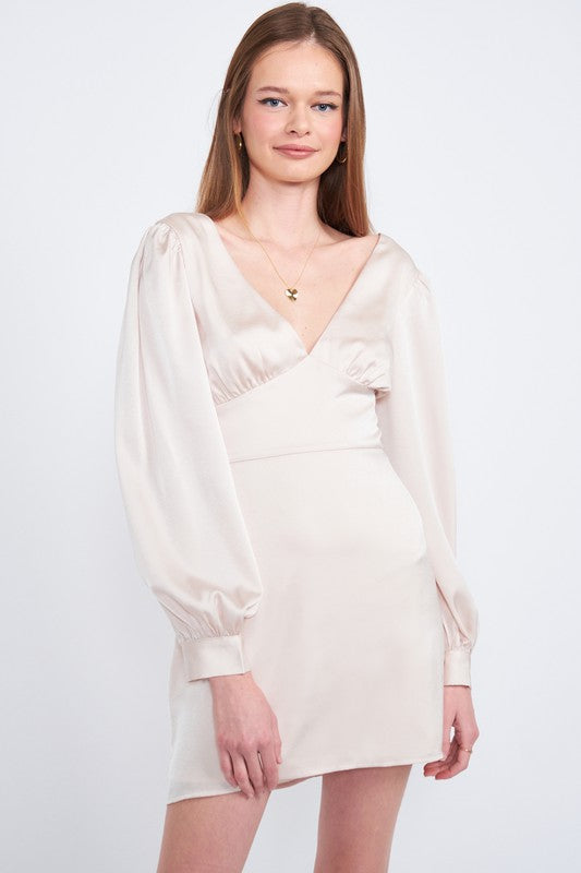 BACK STRAP TULIP MINI DRESS-Emory Park-[option4]-[option5]-[option6]-[option7]-[option8]-Shop-Boutique-Clothing-for-Women-Online