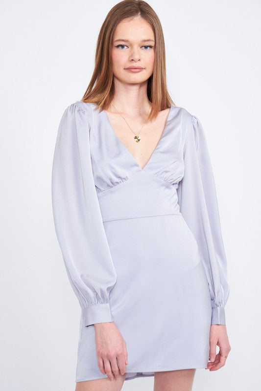 BACK STRAP TULIP MINI DRESS-Emory Park-[option4]-[option5]-[option6]-[option7]-[option8]-Shop-Boutique-Clothing-for-Women-Online