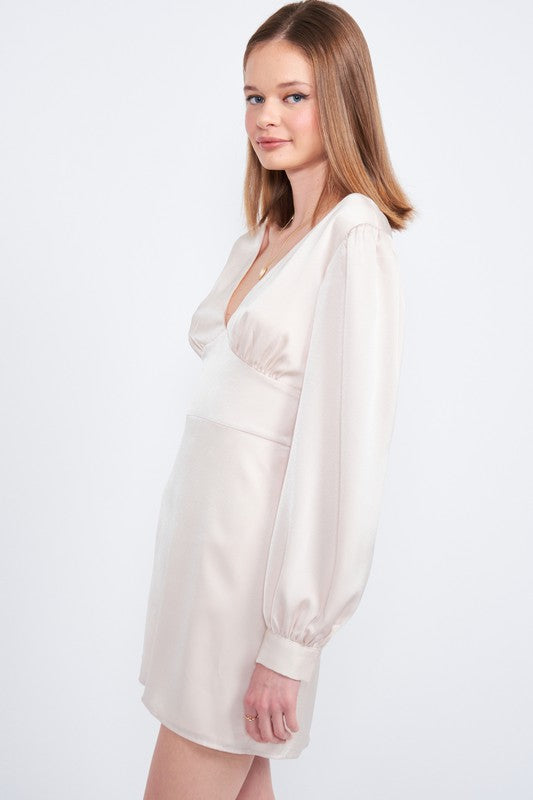 BACK STRAP TULIP MINI DRESS-Emory Park-[option4]-[option5]-[option6]-[option7]-[option8]-Shop-Boutique-Clothing-for-Women-Online