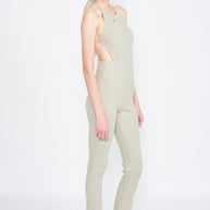 HALTER NECK JUMPSUIT WITH OPEN BACK-Emory Park-[option4]-[option5]-[option6]-[option7]-[option8]-Shop-Boutique-Clothing-for-Women-Online