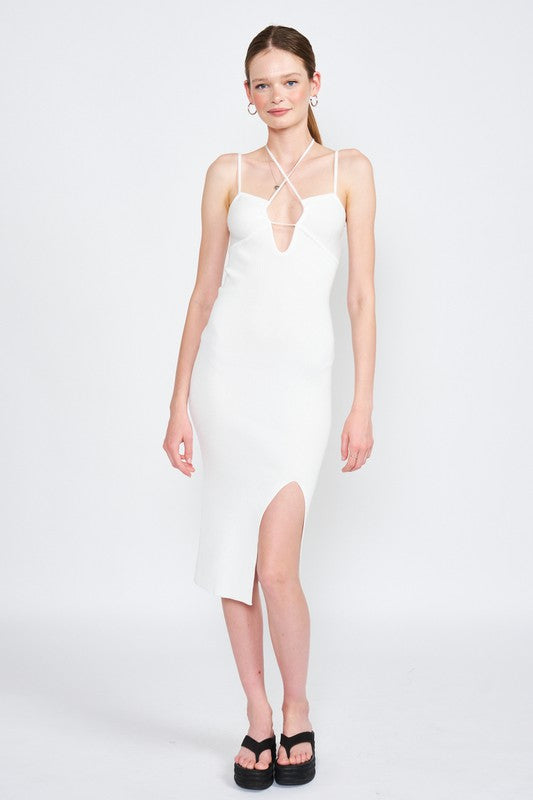 SPAGHETTI STRAP MIDI DRESS WITH SLIT-Emory Park-[option4]-[option5]-[option6]-[option7]-[option8]-Shop-Boutique-Clothing-for-Women-Online