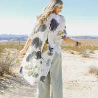 Floral Motif Combo Kimono-Leto Accessories-[option4]-[option5]-[option6]-[option7]-[option8]-Shop-Boutique-Clothing-for-Women-Online
