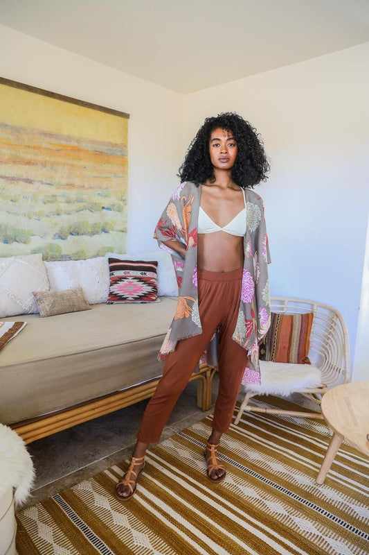 Floral Motif Combo Kimono-Leto Accessories-[option4]-[option5]-[option6]-[option7]-[option8]-Shop-Boutique-Clothing-for-Women-Online