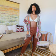 Floral Motif Combo Kimono-Leto Accessories-[option4]-[option5]-[option6]-[option7]-[option8]-Shop-Boutique-Clothing-for-Women-Online