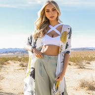 Floral Motif Combo Kimono-Leto Accessories-[option4]-[option5]-[option6]-[option7]-[option8]-Shop-Boutique-Clothing-for-Women-Online