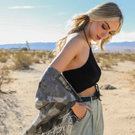 Lace-Up Halter Knit Bralette-Leto Accessories-[option4]-[option5]-[option6]-[option7]-[option8]-Shop-Boutique-Clothing-for-Women-Online