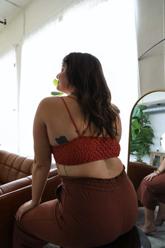 X-Large Padded Crochet Lace Longline Bralette-Leto Accessories-[option4]-[option5]-[option6]-[option7]-[option8]-Shop-Boutique-Clothing-for-Women-Online