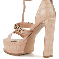 BONITA METAL CHAIN ZIP UP SANDAL-Rag Company-[option4]-[option5]-[option6]-[option7]-[option8]-Shop-Boutique-Clothing-for-Women-Online